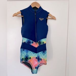 Roxy sleeveless tie dye wetsuit